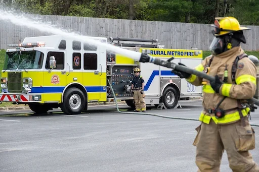 Rural Metro Fire Knox County today