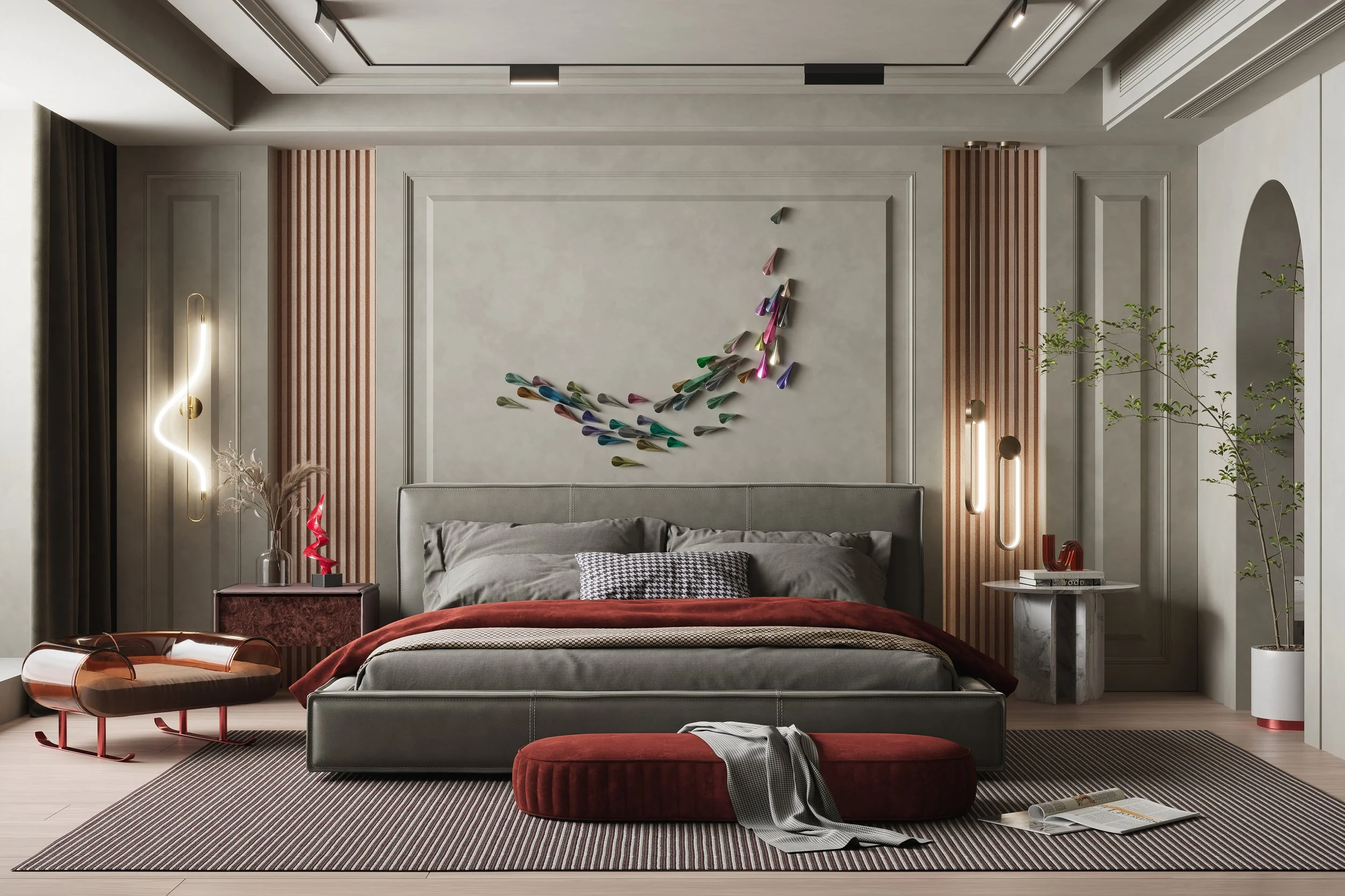 Warm Interior final render