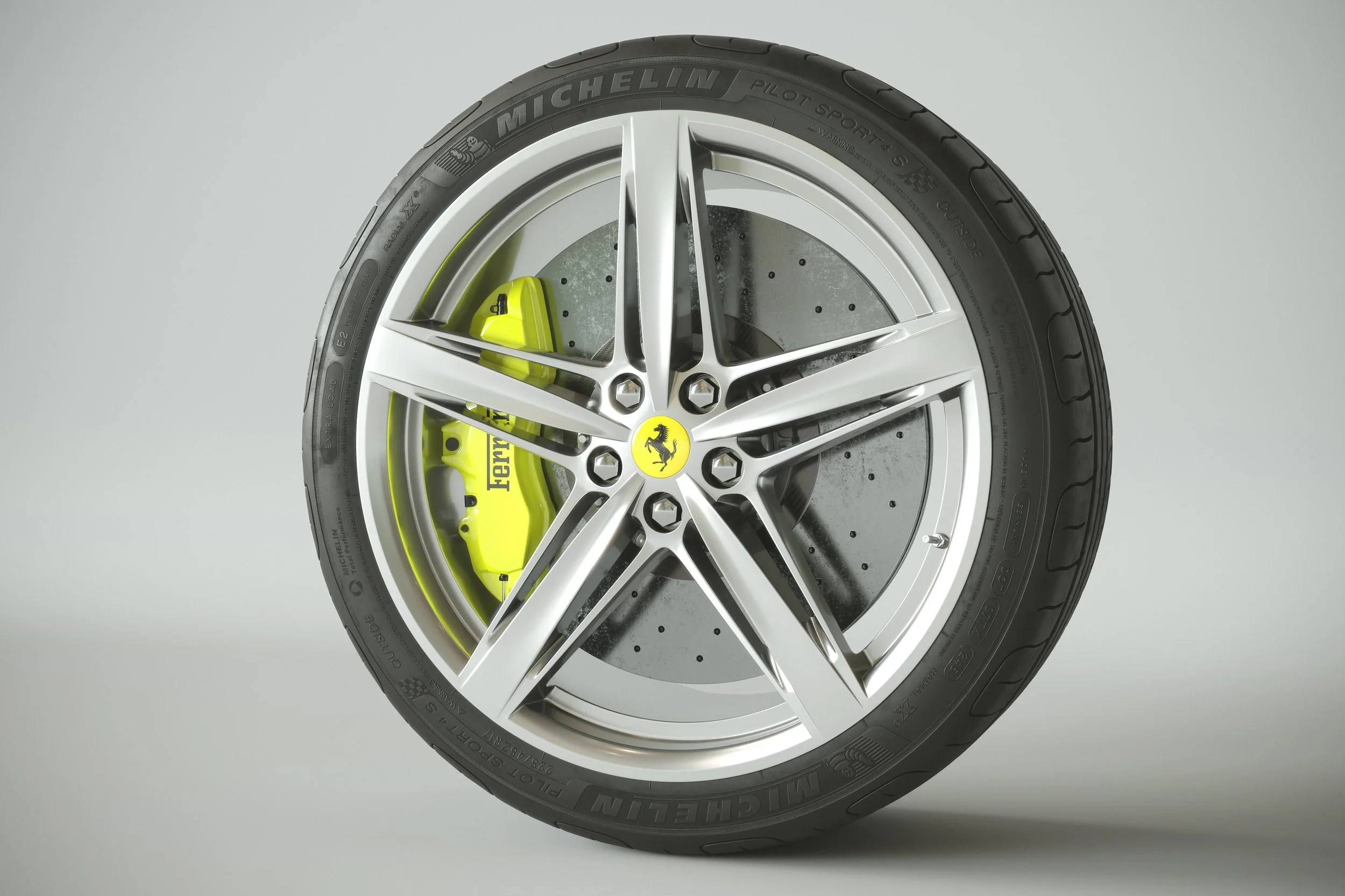Ferrari wheel final render