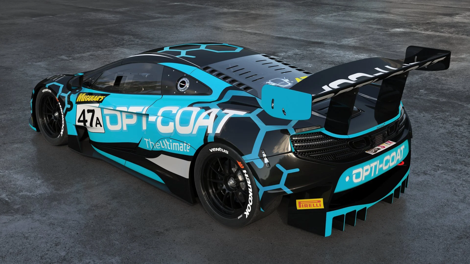 McLaren CG render