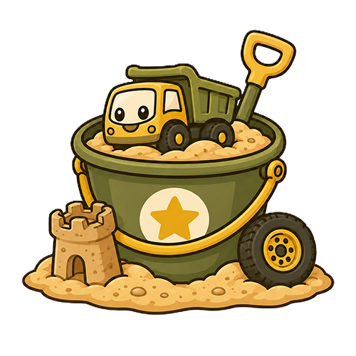Classic Sand N Wheels party theme