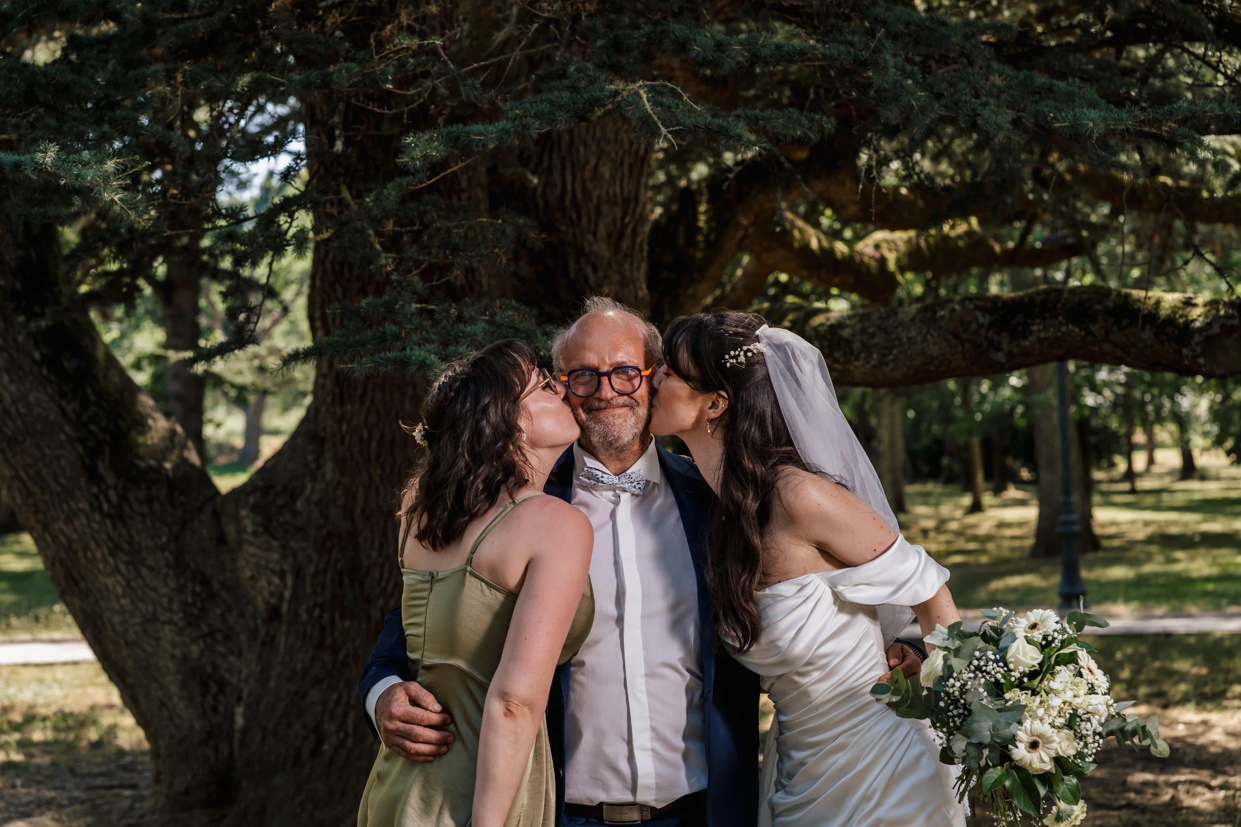 Un moment tendre partagé en famille
