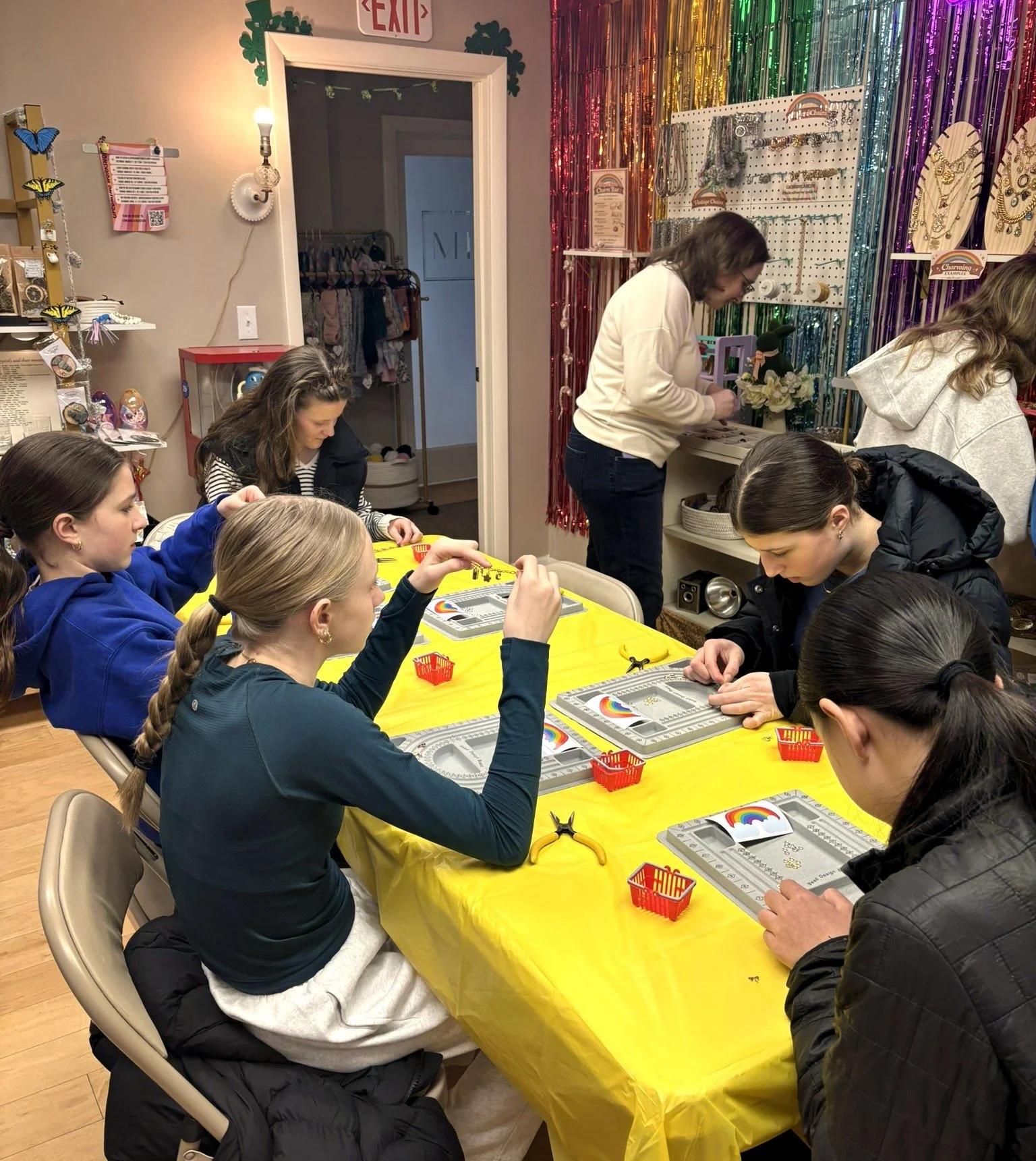 A workshop in progress at Crafted Together