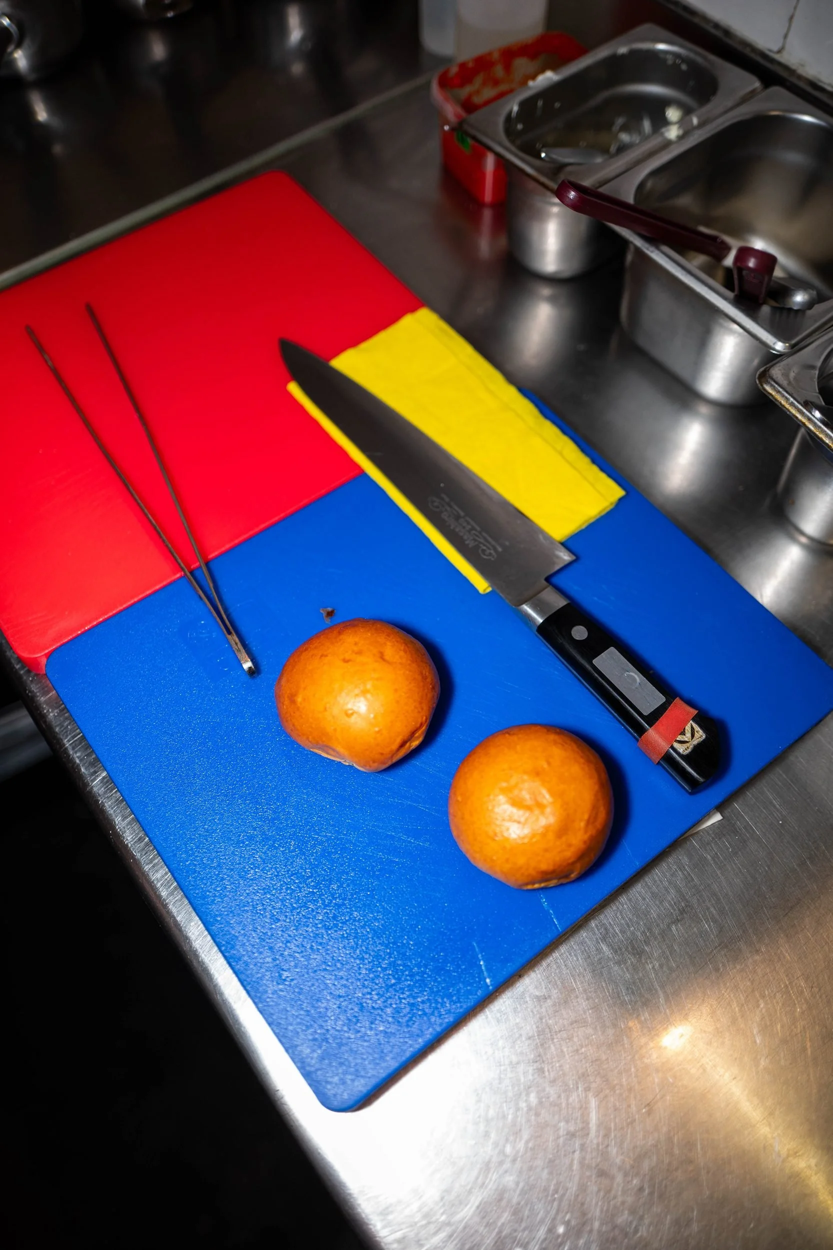 Kitchen cutting boards knife mandarins