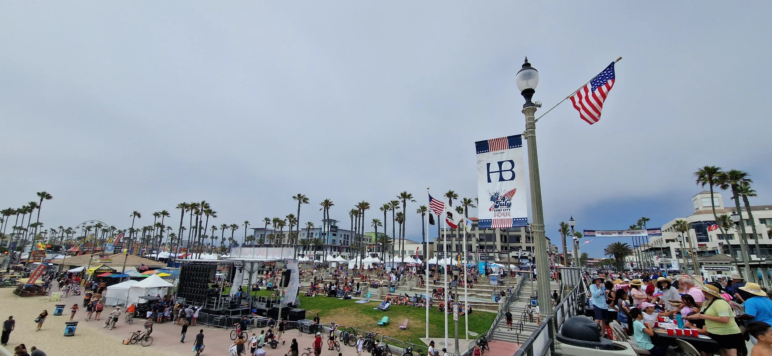 Huntington Beach, Travelling Pandas in Los Angeles