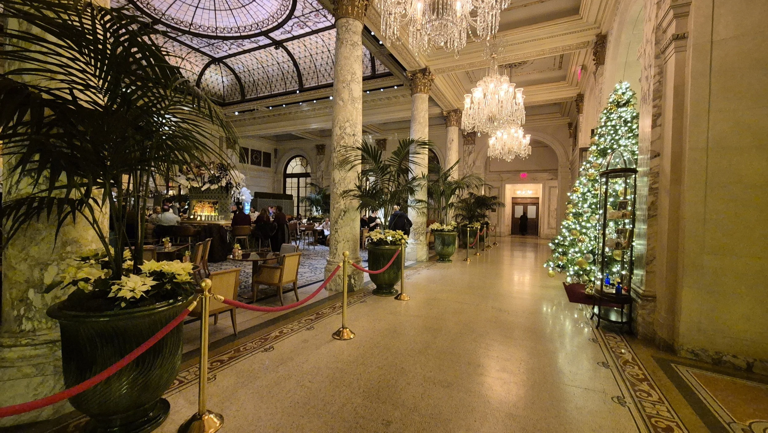 The Plaza, Travelling Pandas in New York at Christmas