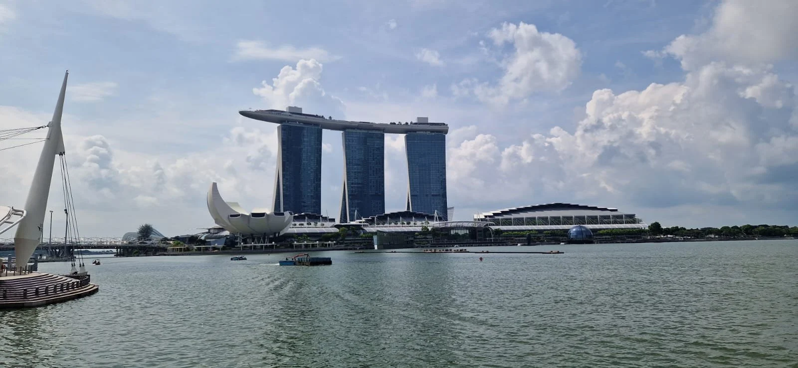 Marina Bay , Travelling Pandas in Singapore