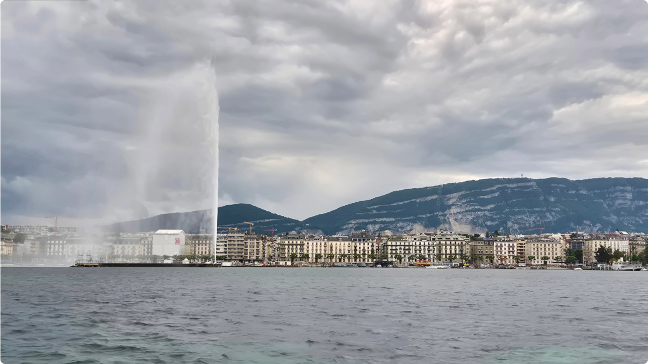 Jet d'Eau or Geneva Old Town