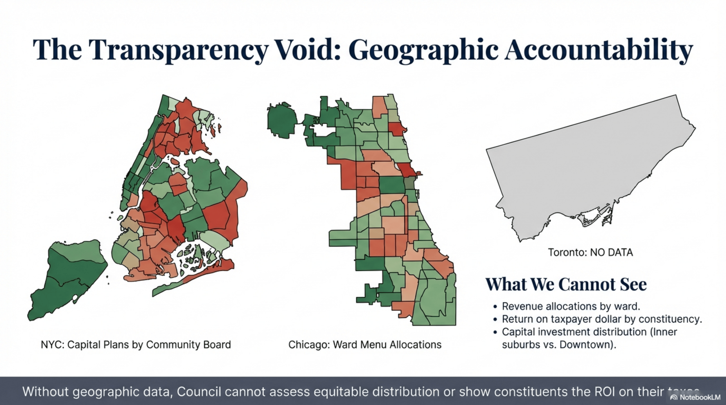 The Transparency Void: Geographic Accountability