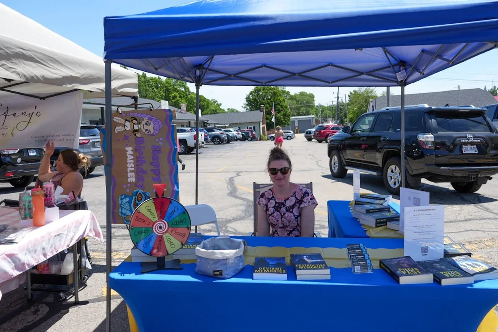 Vendor tent at Local Vendors Day