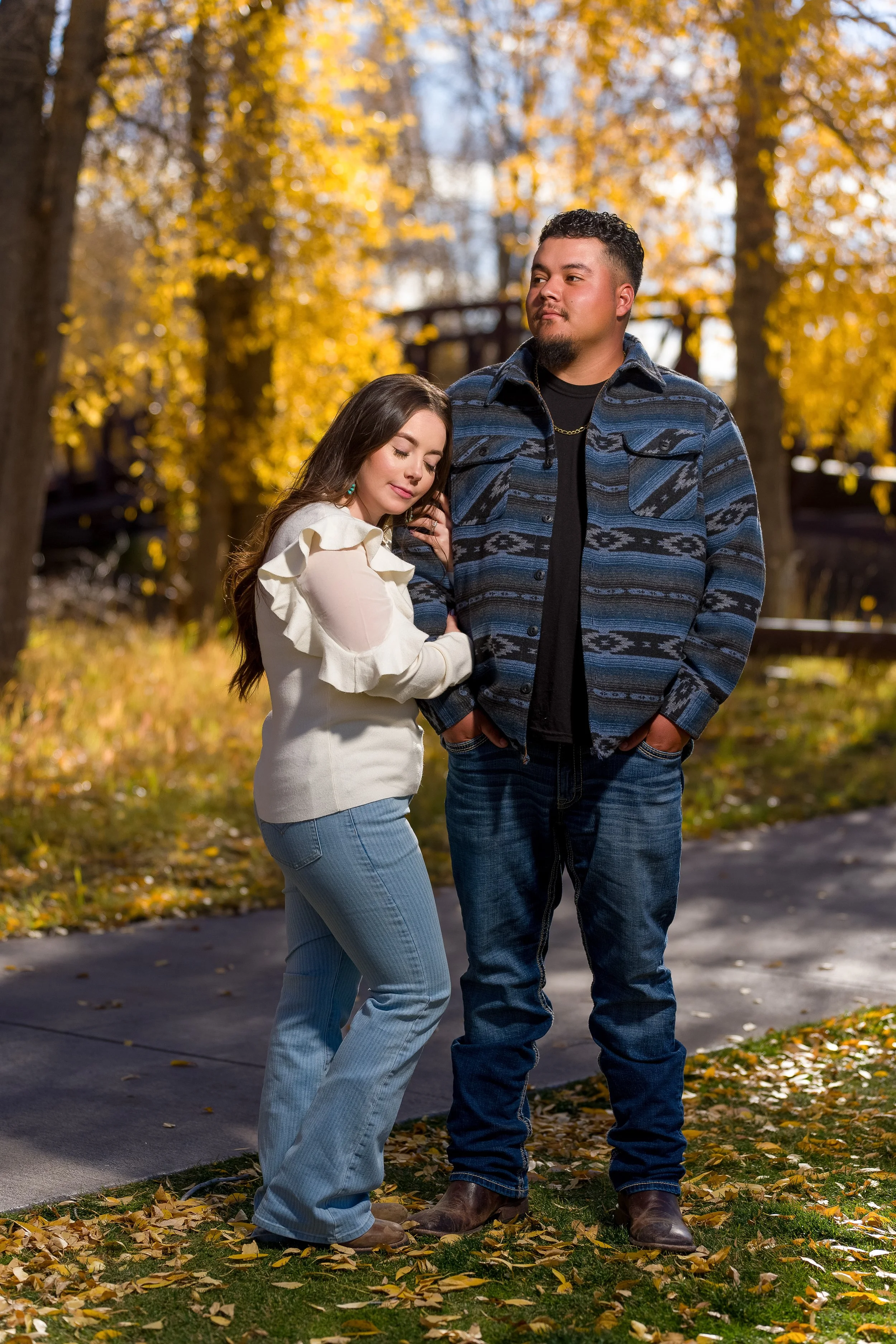 Engagement portraits San Luis Valley Colorado