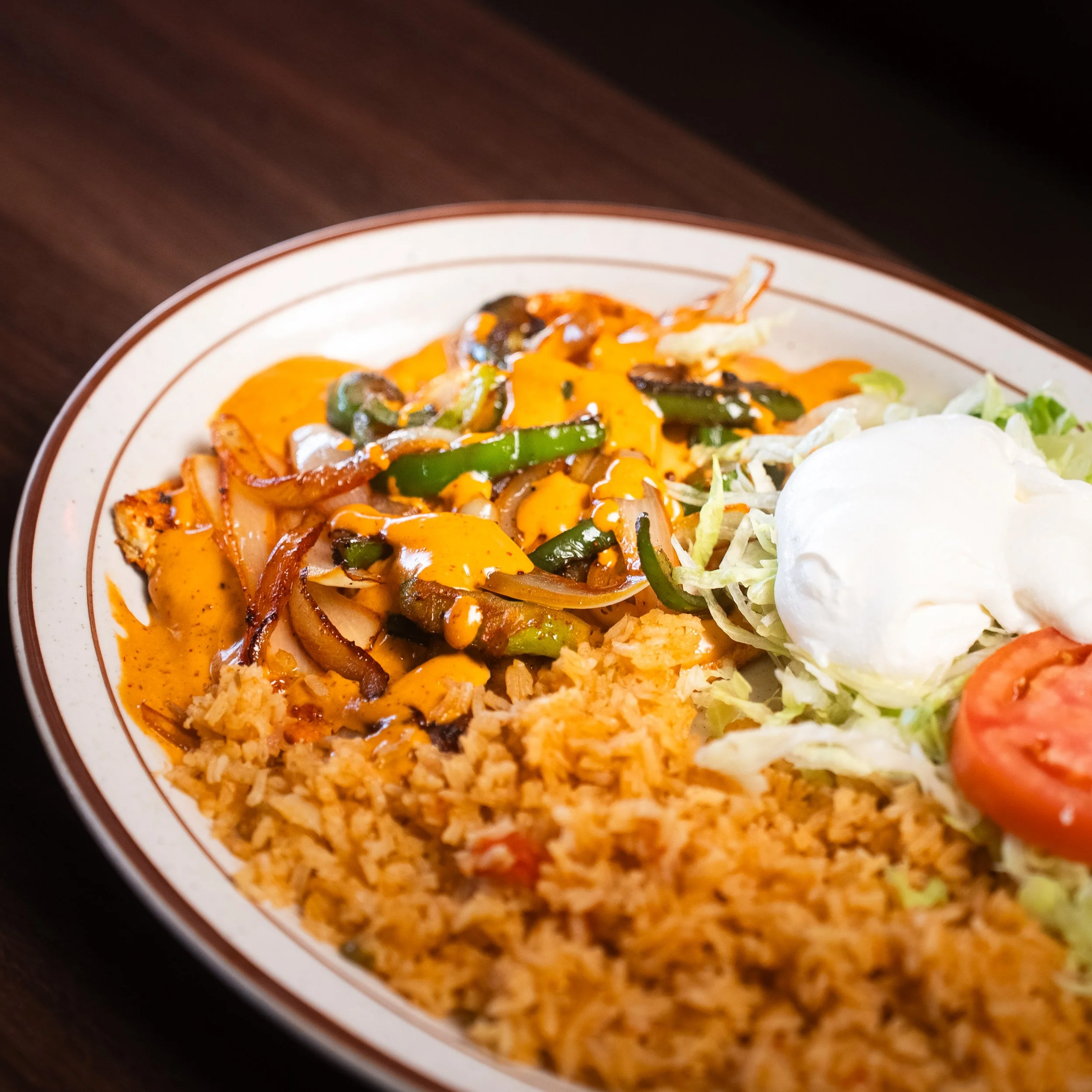 Chicken plate entree