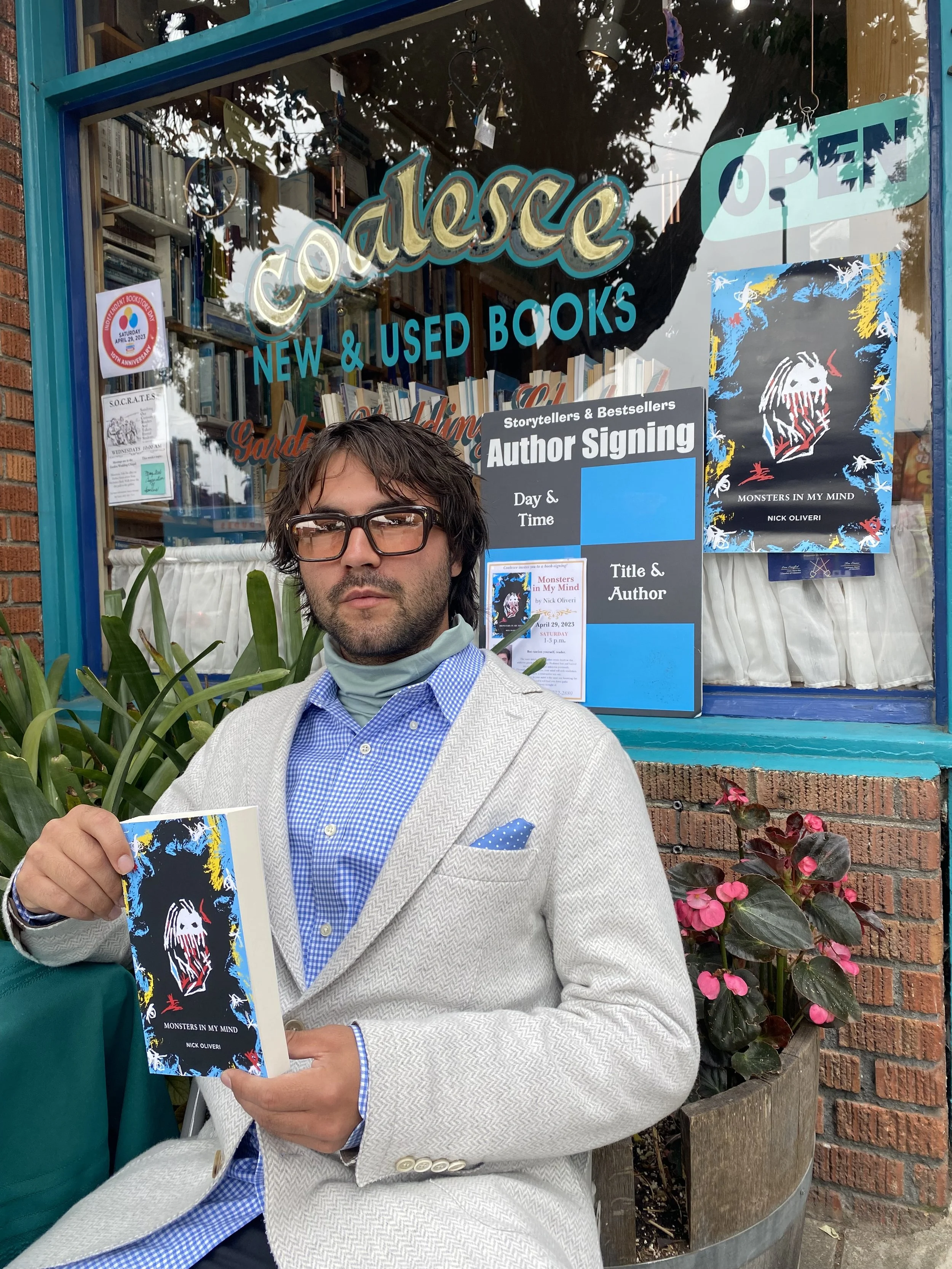 First signing at Coalesce Bookstore