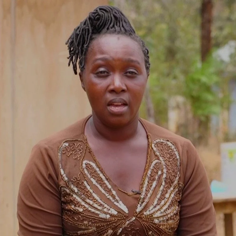 Mary Nthenya Mutunga at Kiteta Primary School