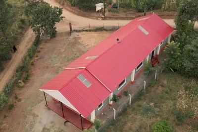 The Ndithiini Vocational School building, opened in June 2026.