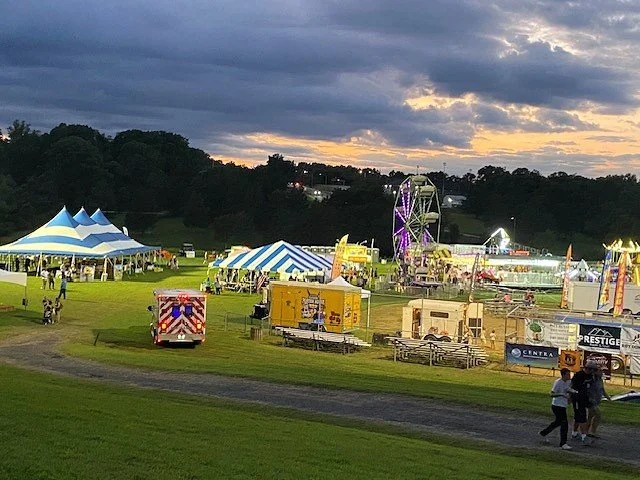 Carnival at the 2025 Bedford County Fair