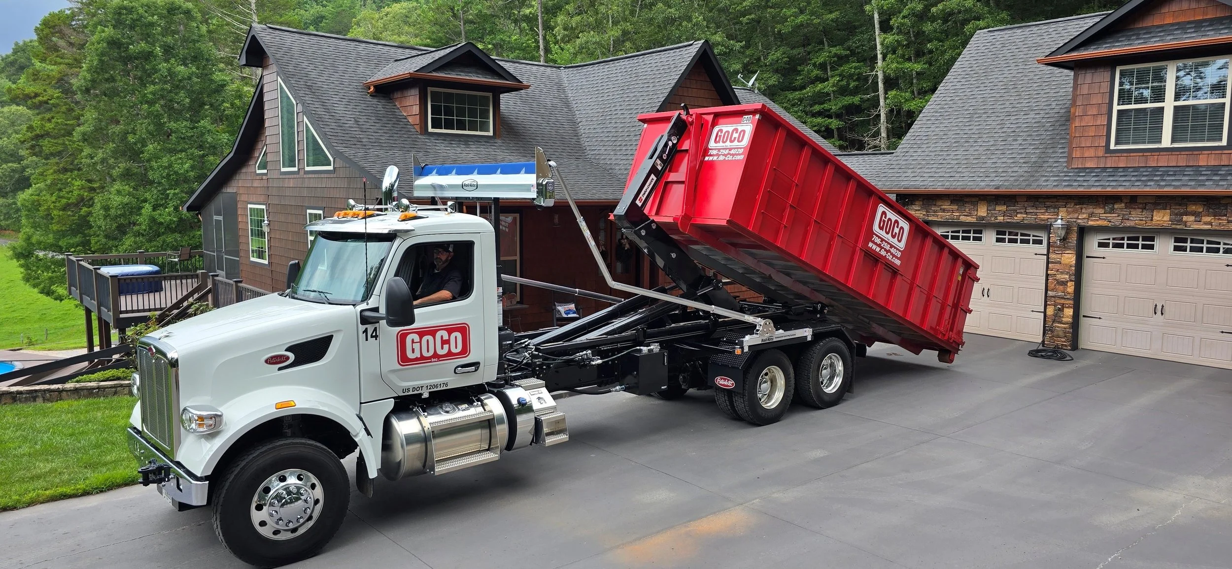 Before - Dump body repair