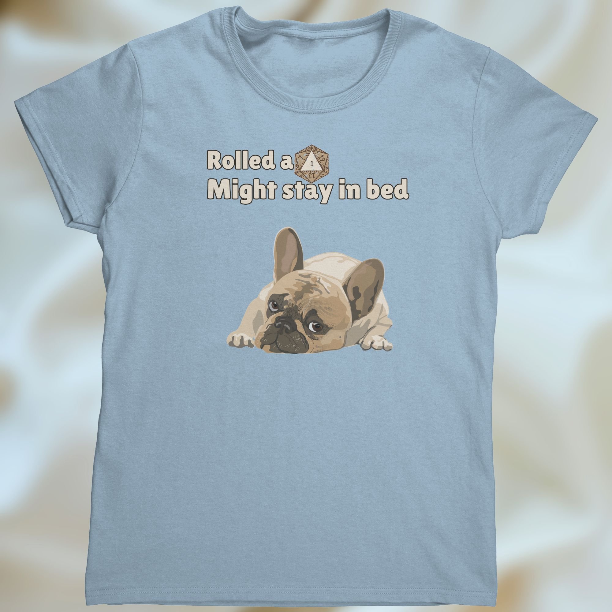 Stay in Bed Women's Light Blue Shirt