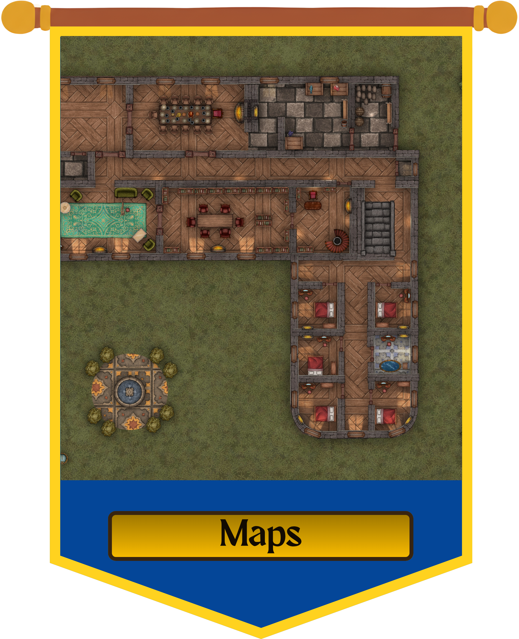 Maps button