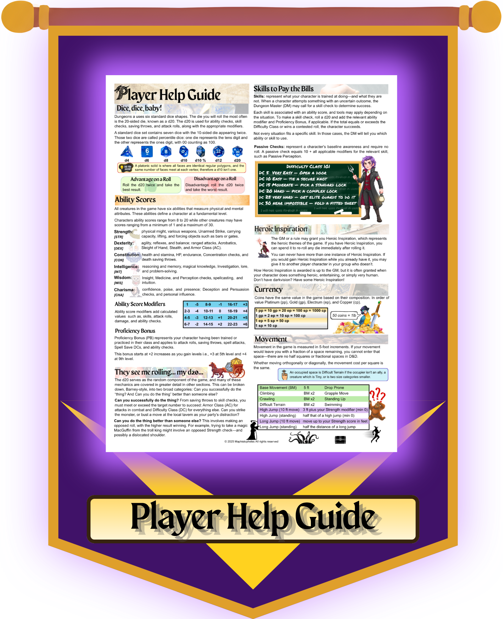Player Help Guide button hover over glow