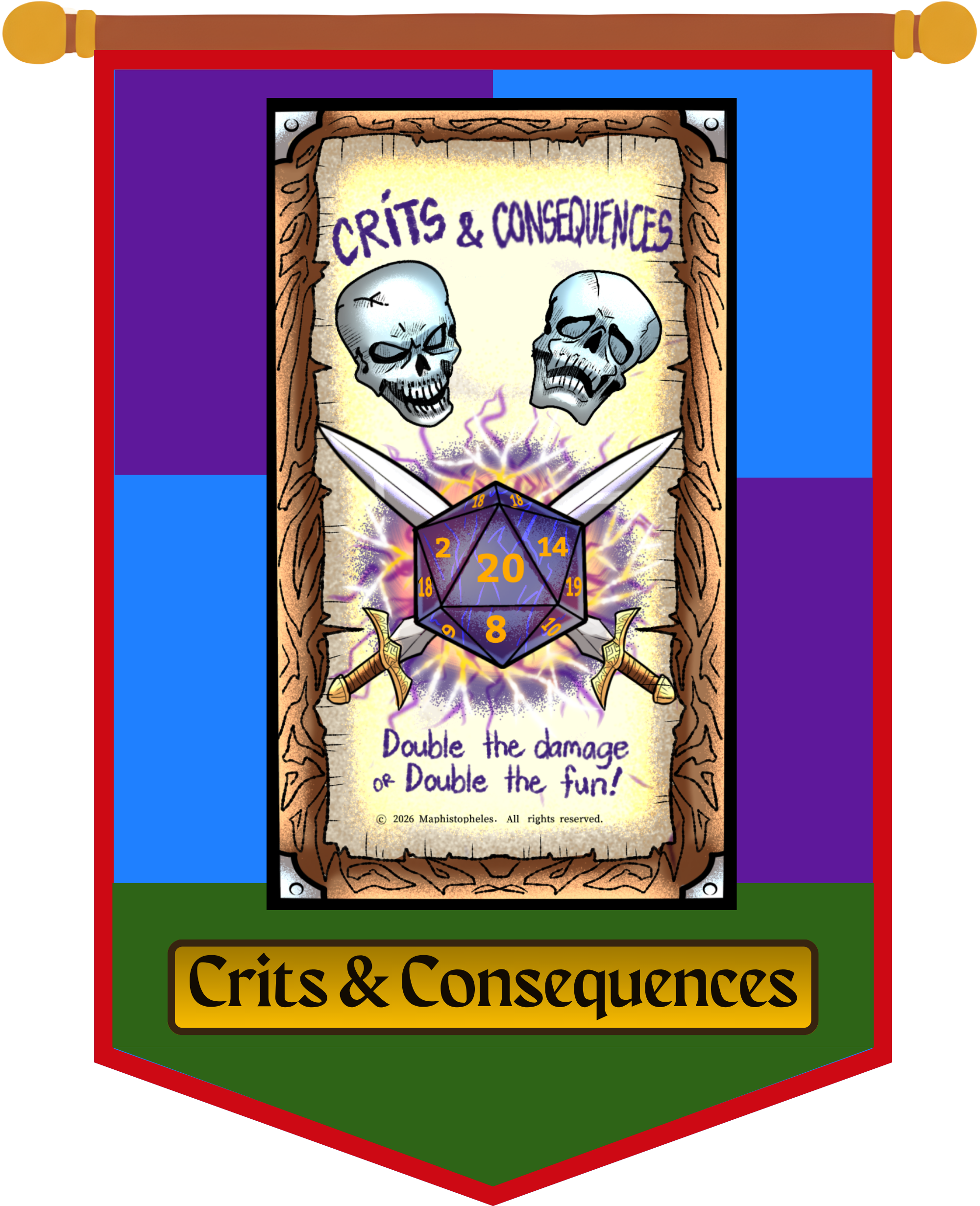 Crits and Consequences button