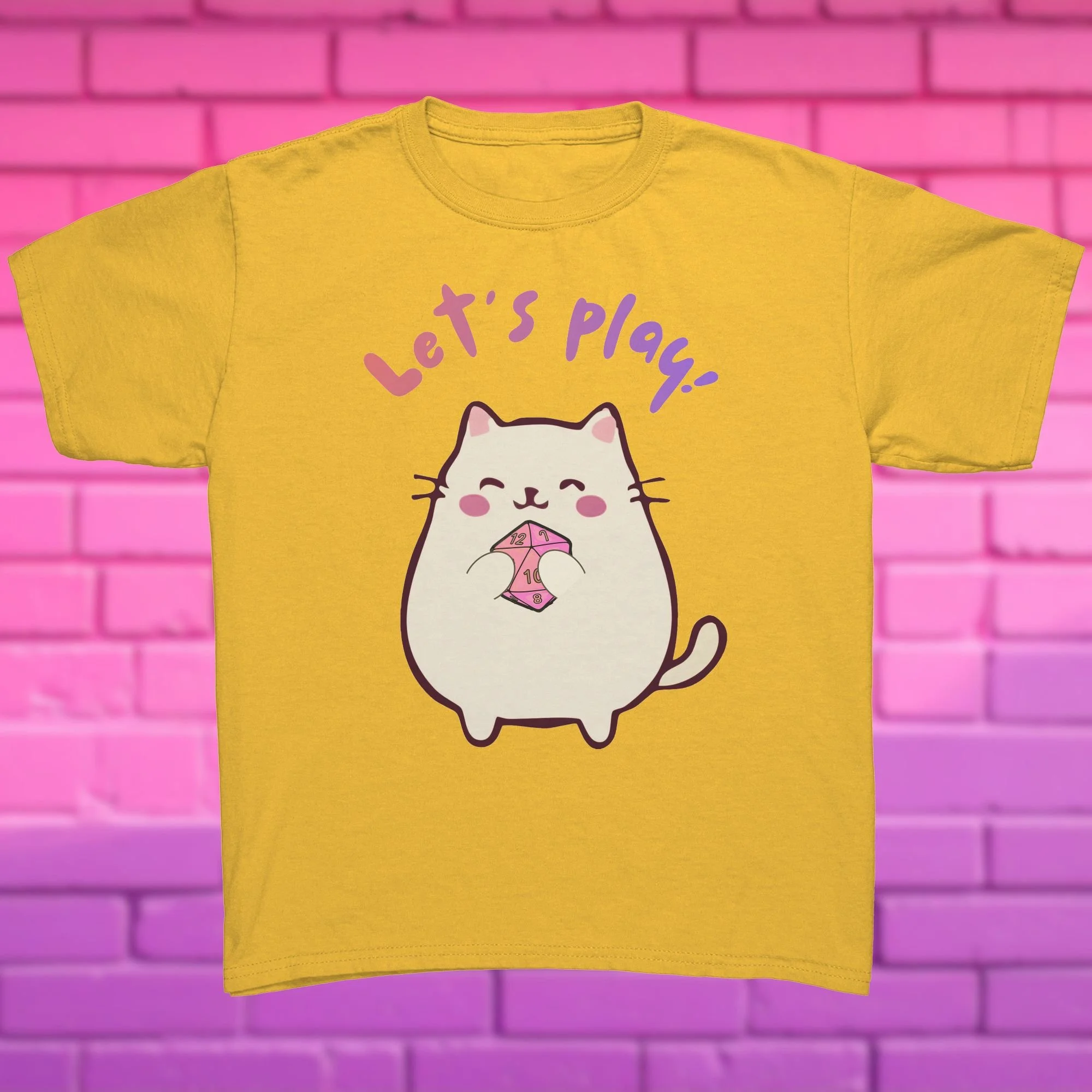 Let's Play Youth Daisy Blue Shirt