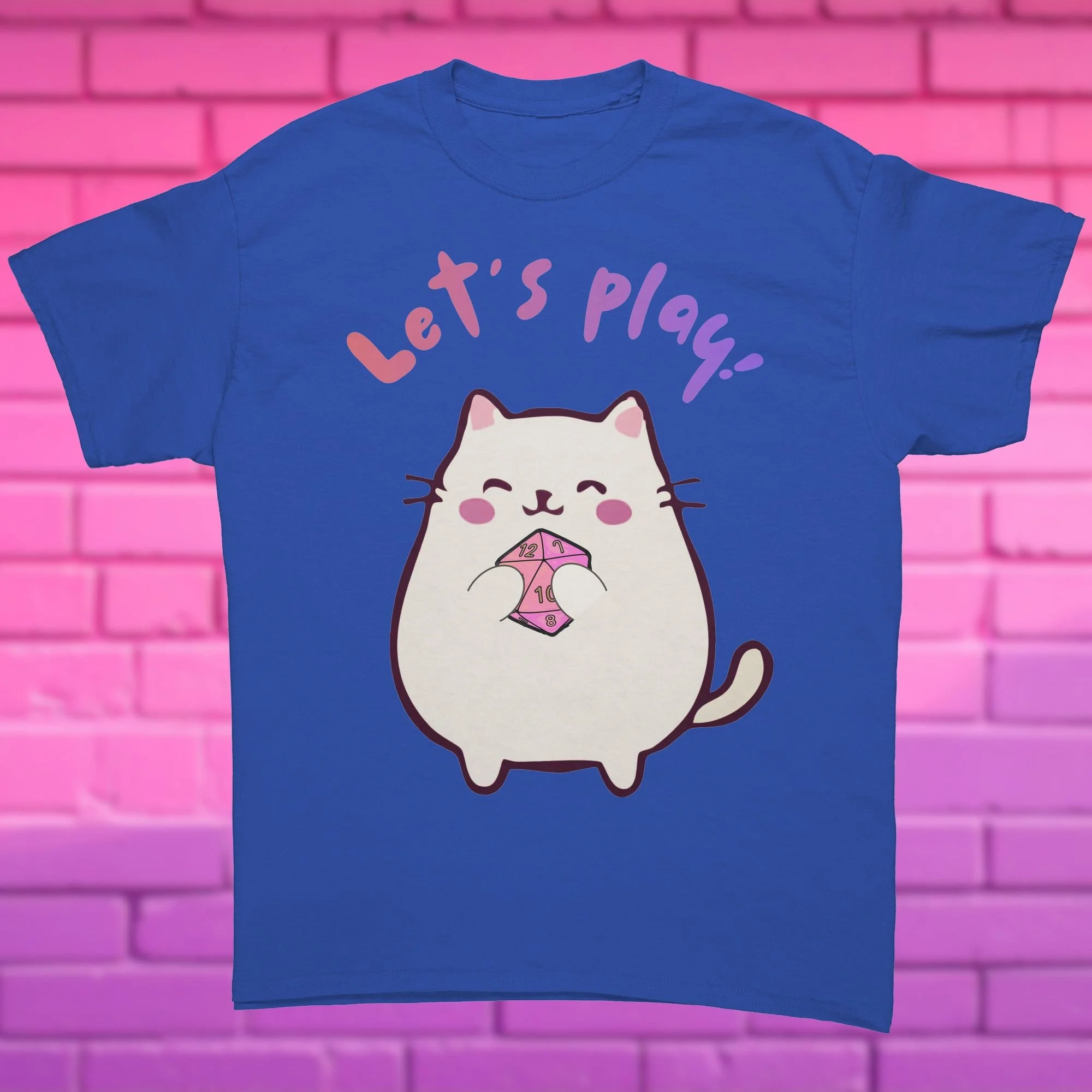 Let's Play Royal Blue Unisex Shirt