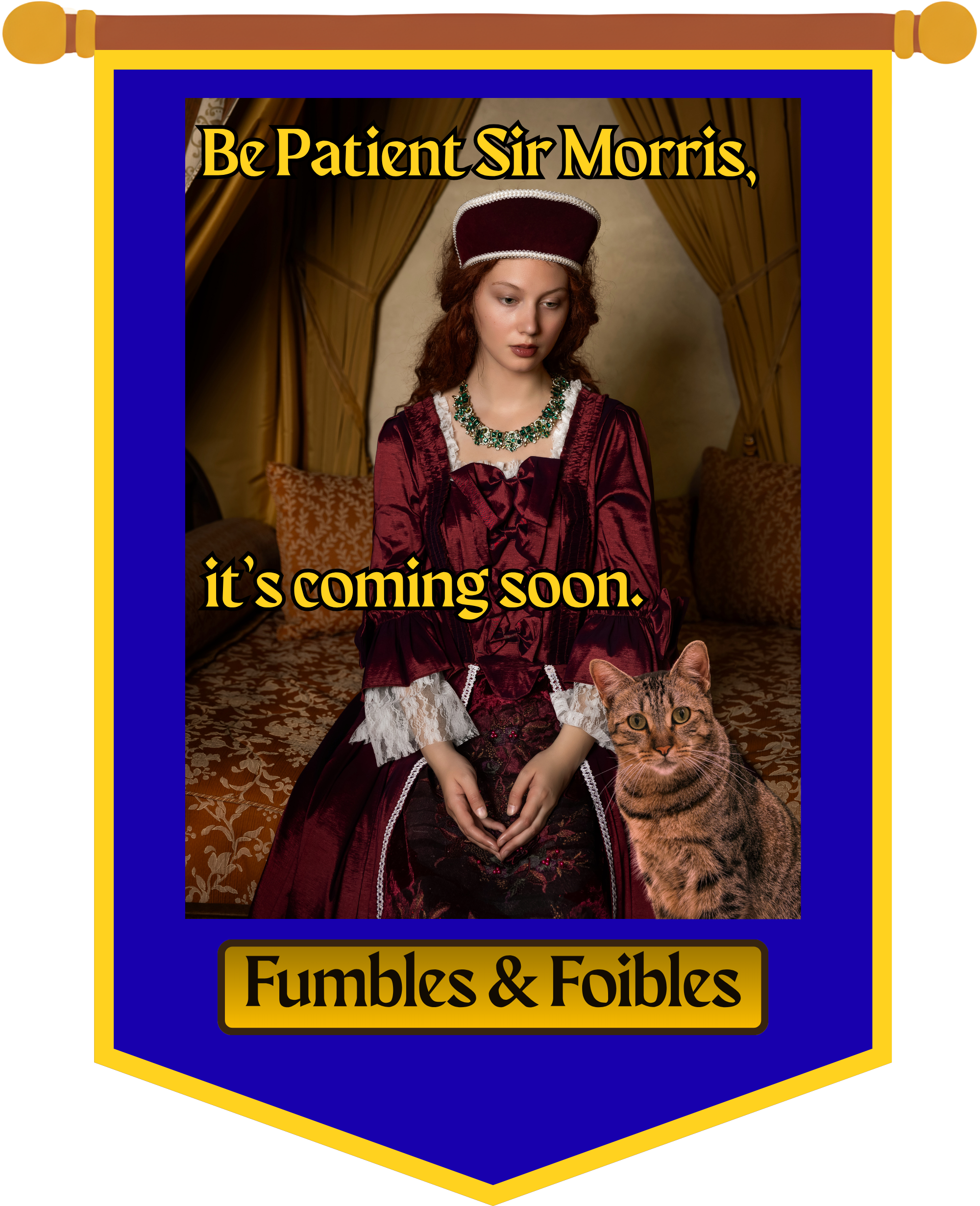 Fumbles and Foibles button