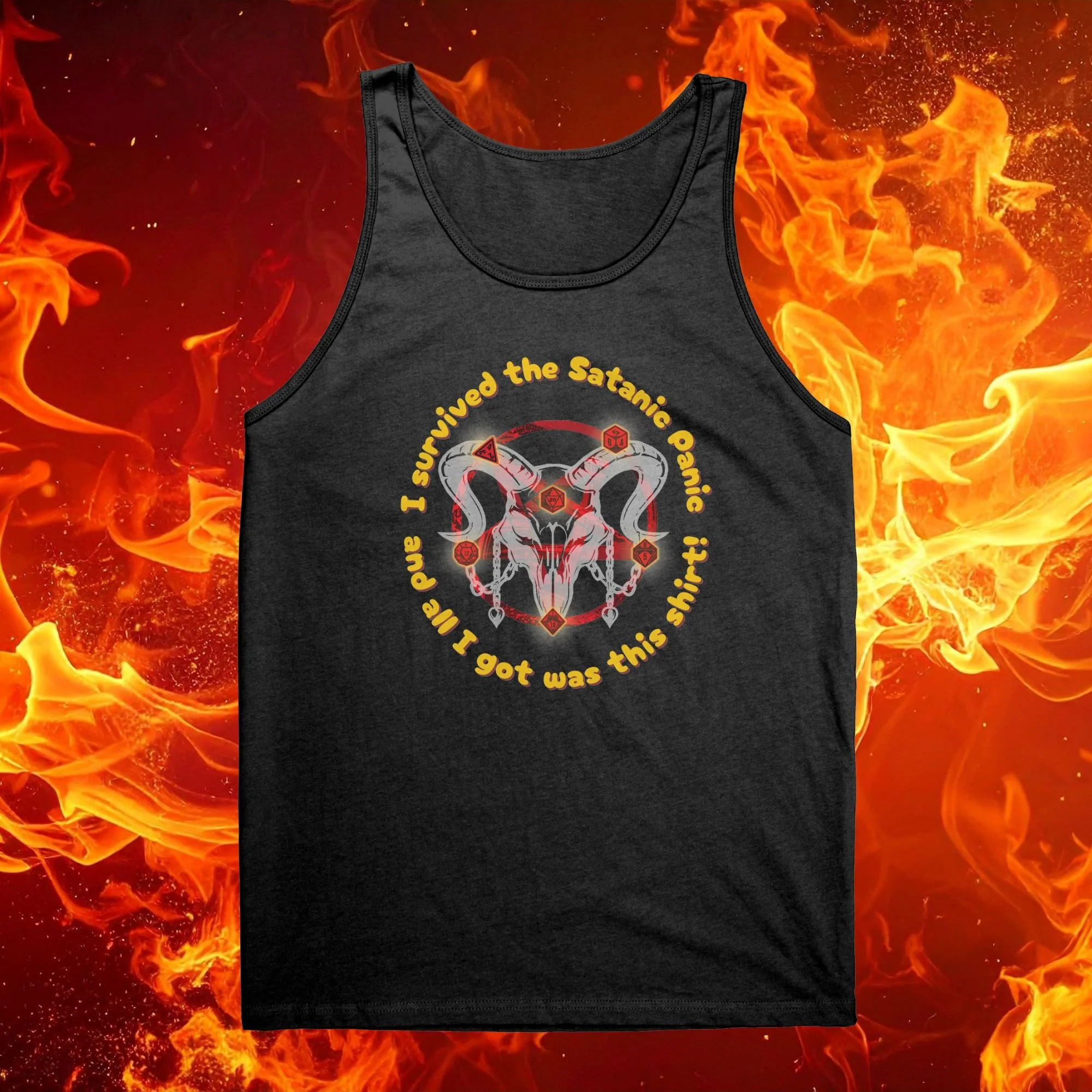 Satanic Panic Unisex Tank