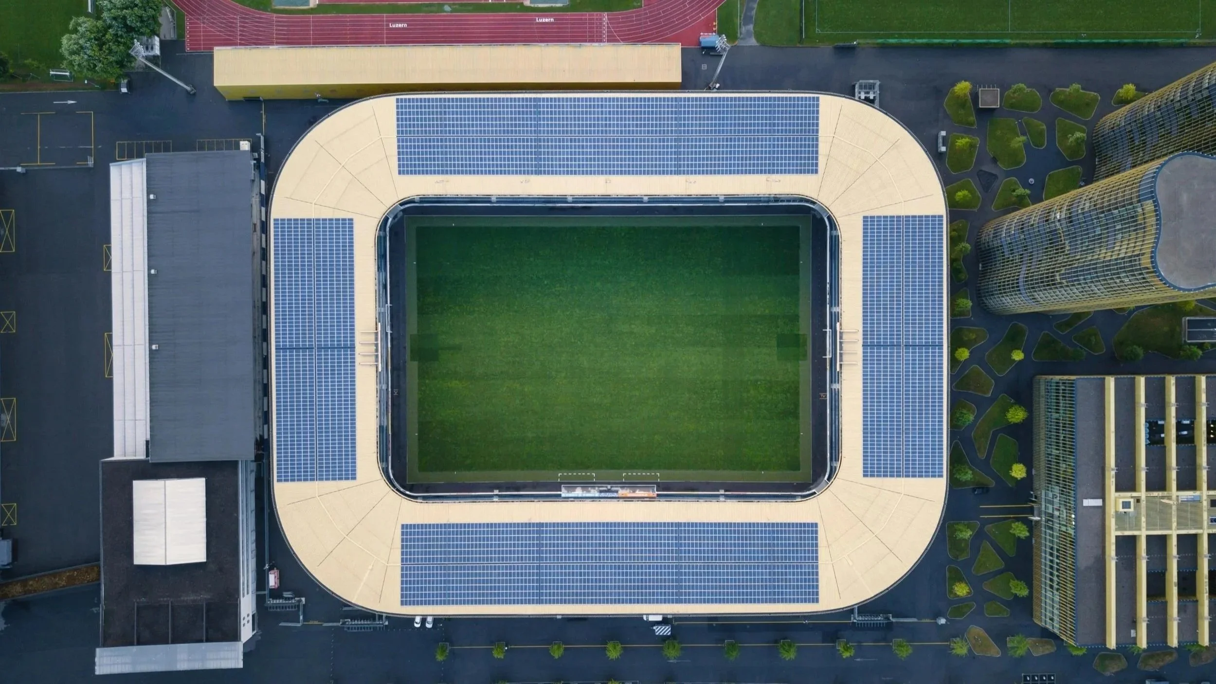 Stadium floodlights - net zero stadium decarbonisation