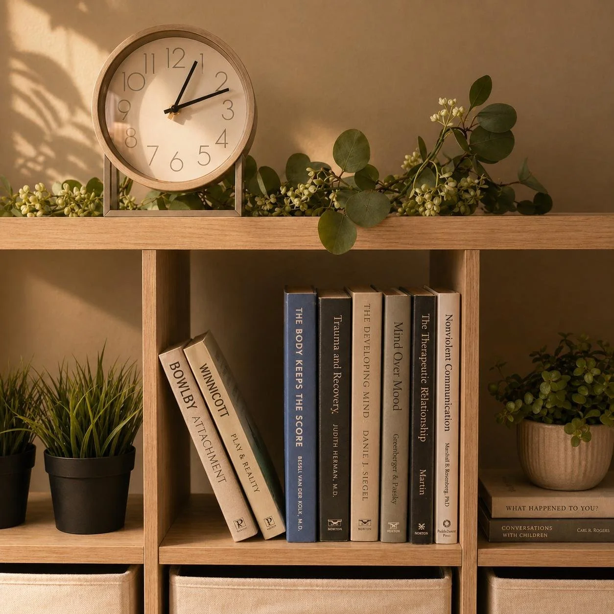 Therapy room at The Blue Hare Therapies, Jesmond