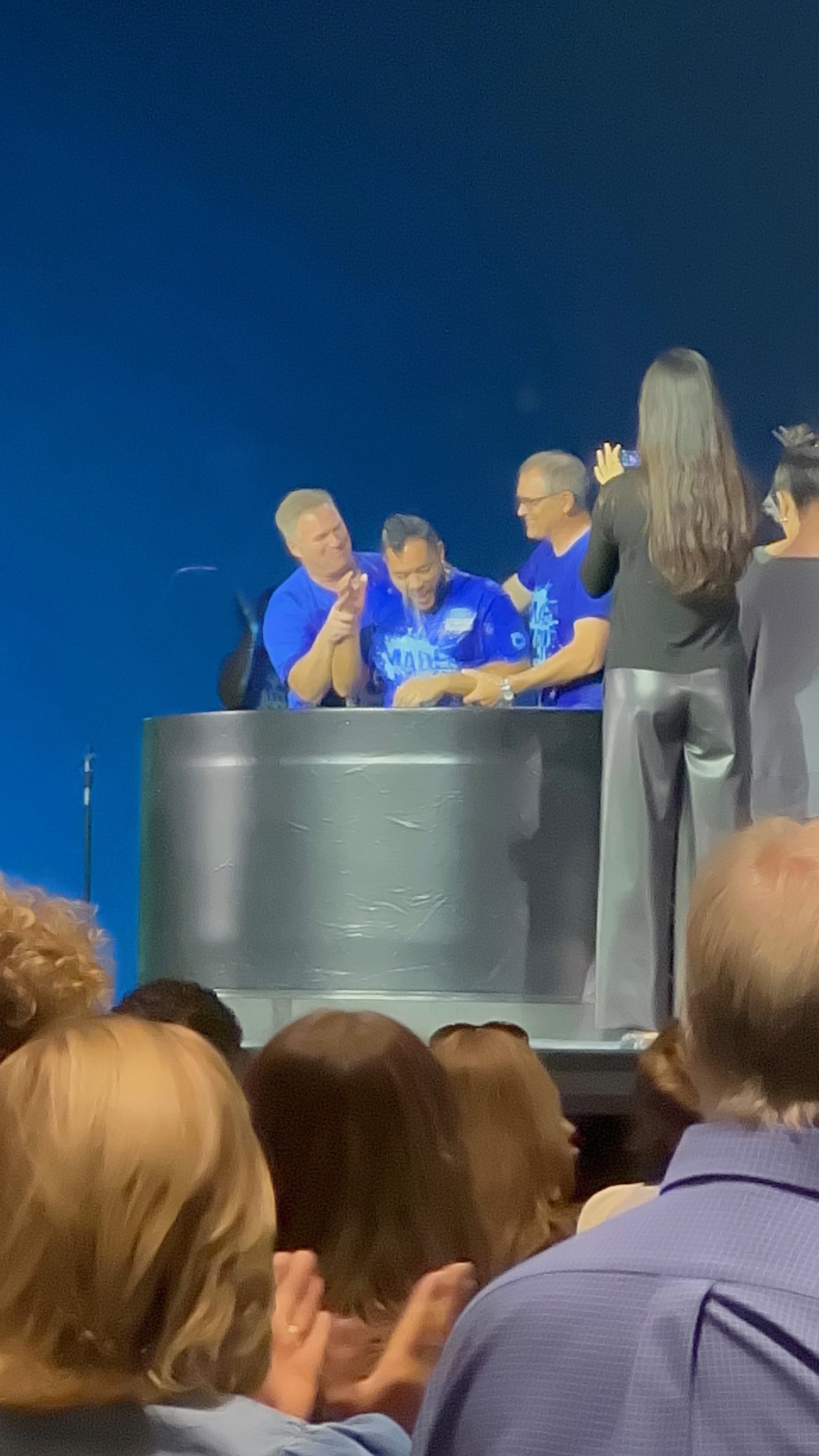 Baptism Water Moment