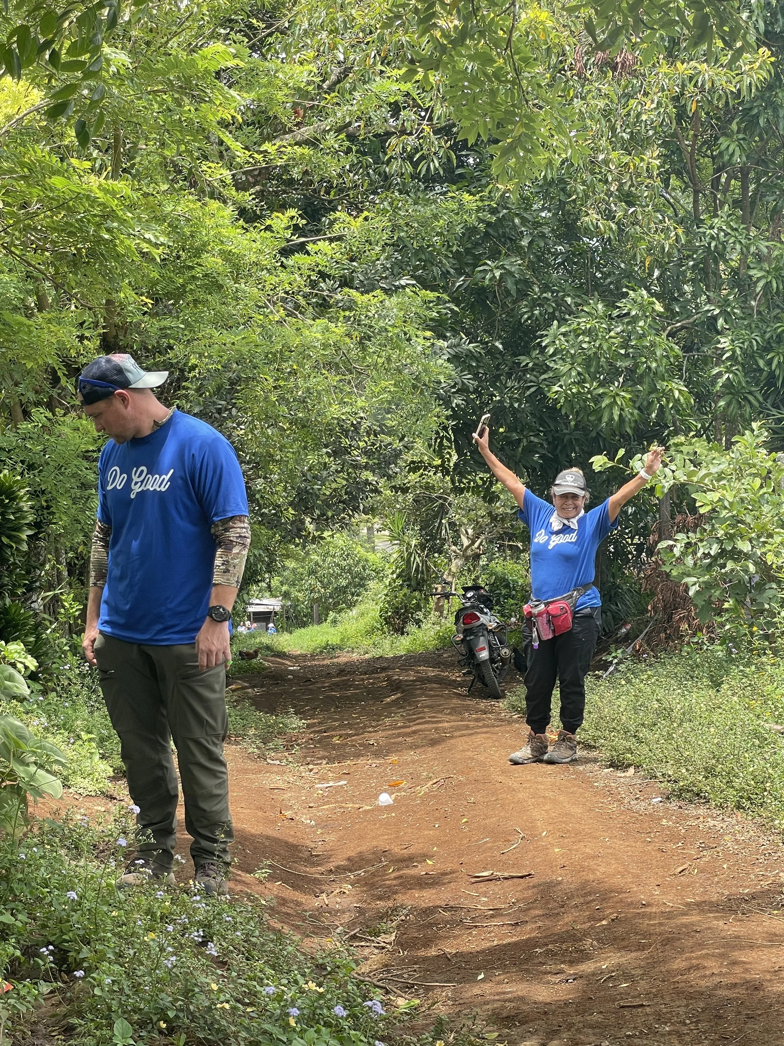 Marissa and Kent in Honduras