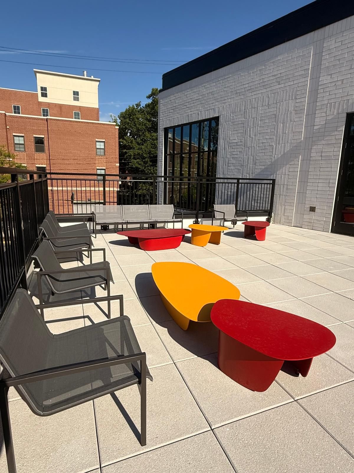 USSI commercial furniture installation and project support in progress