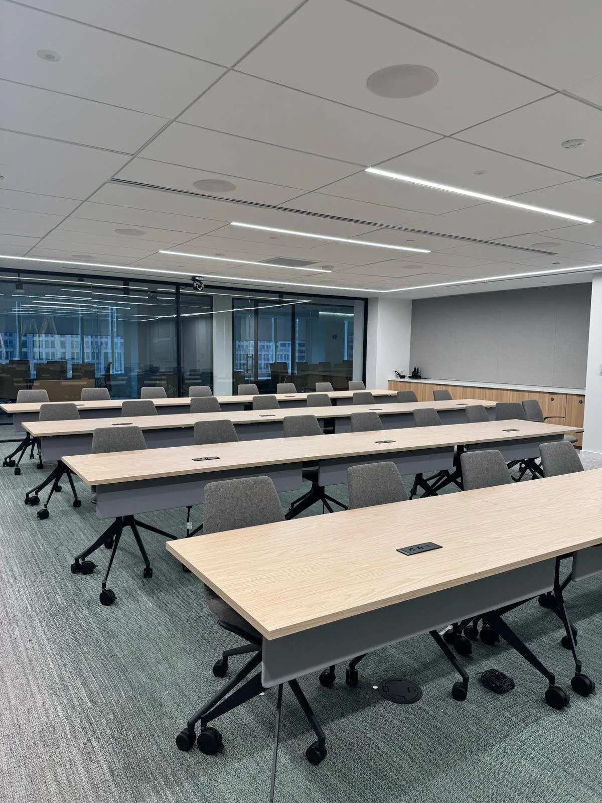 USSI education and institutional furniture installation