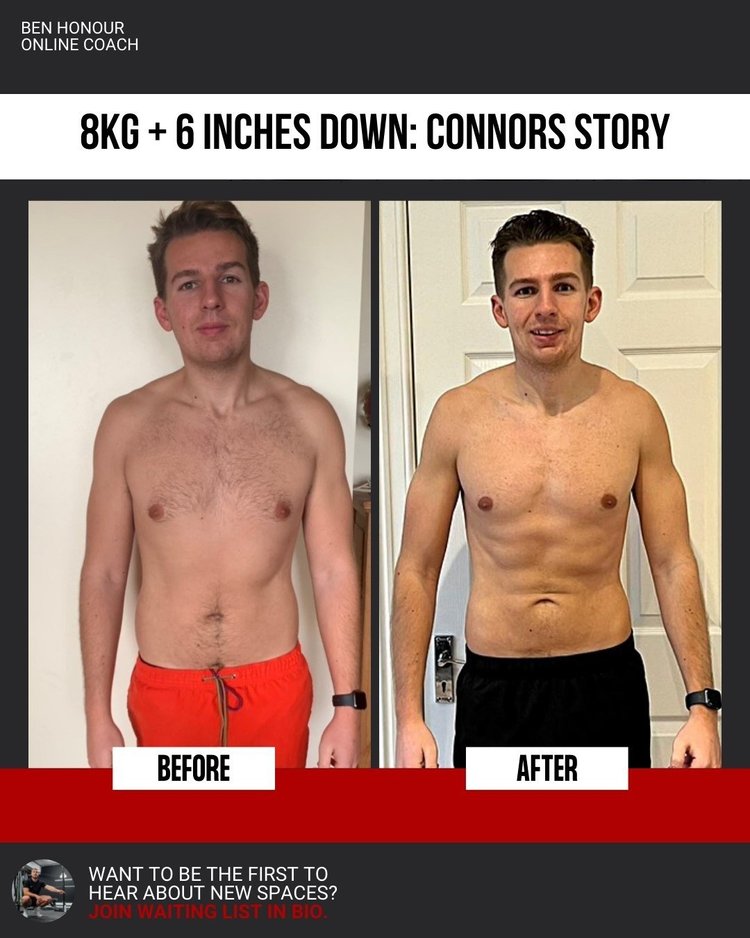 Connor, Honour Coaching client result