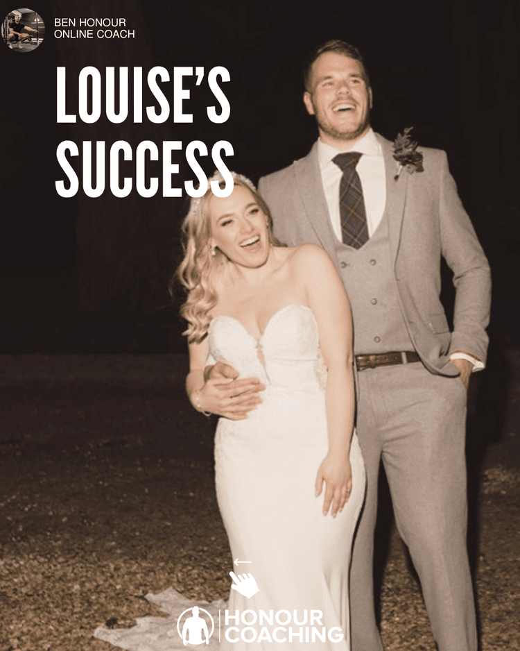 Louise, Honour Coaching client result