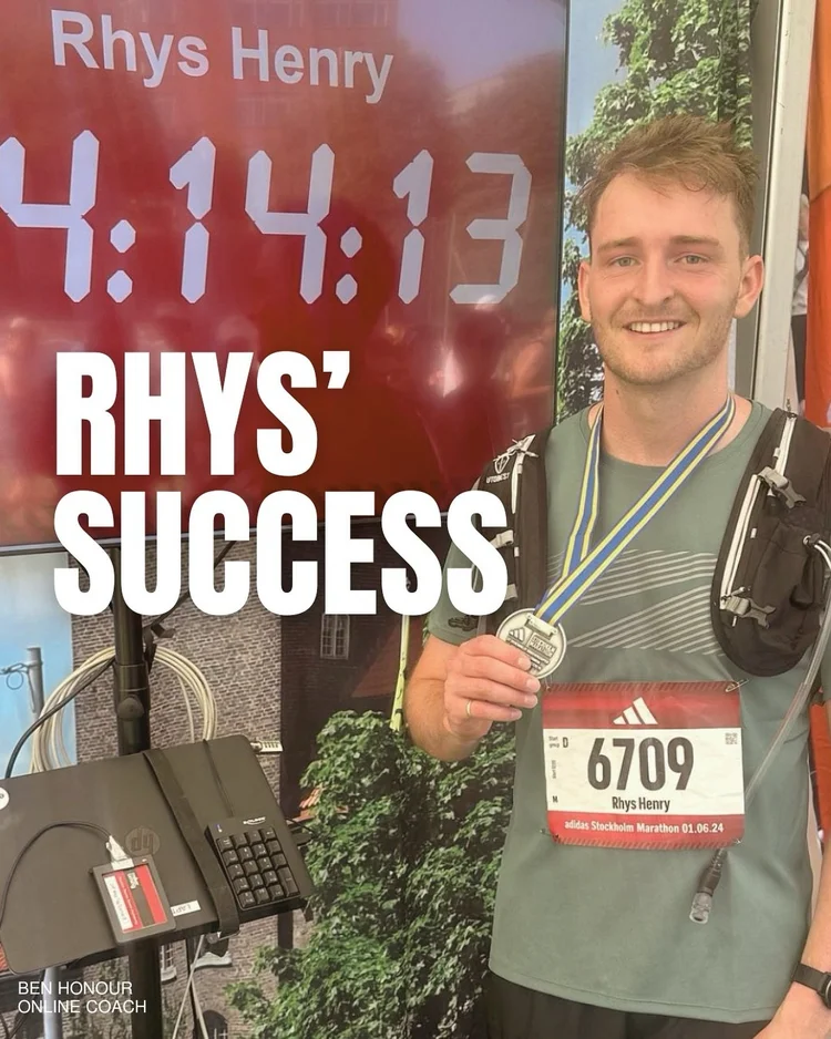 Rhys, Honour Coaching client result