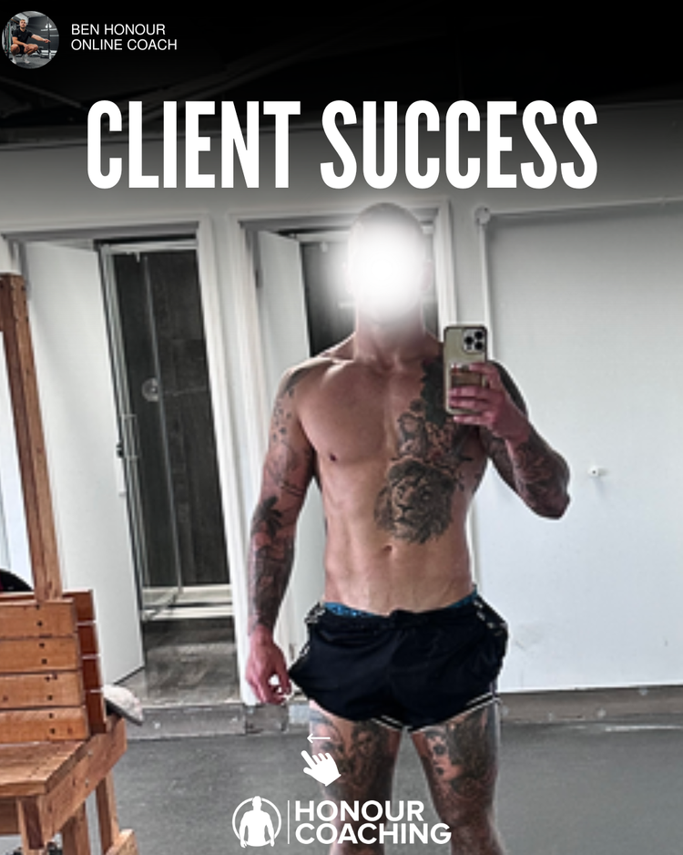 Tommy, Honour Coaching client result