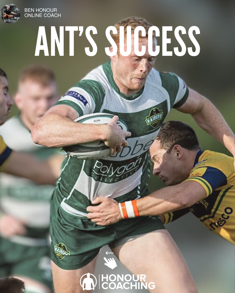 Ant, Honour Coaching client result
