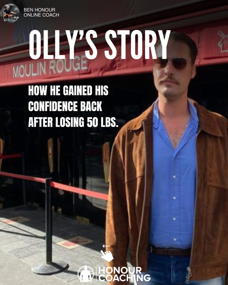 Olly, Honour Coaching client result