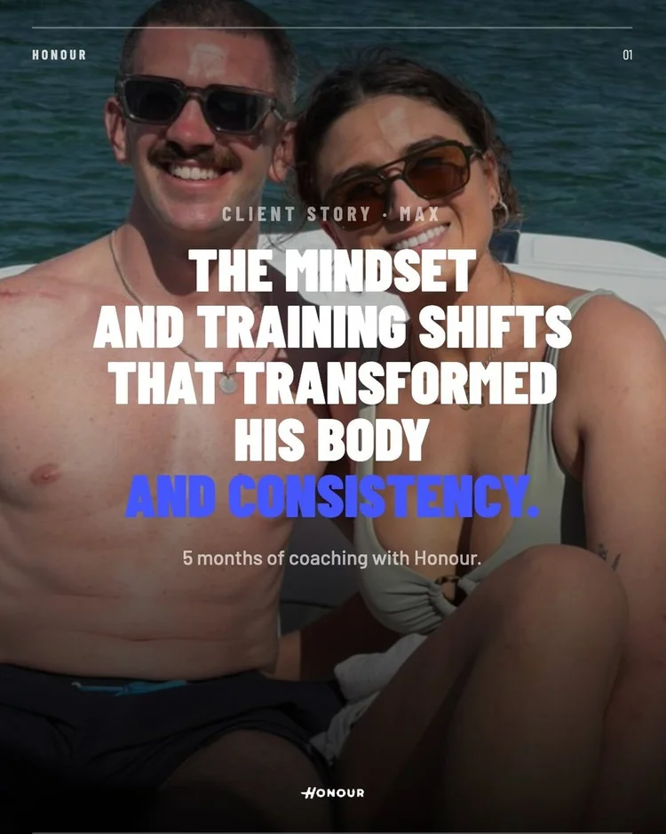 Max, Honour Coaching client result