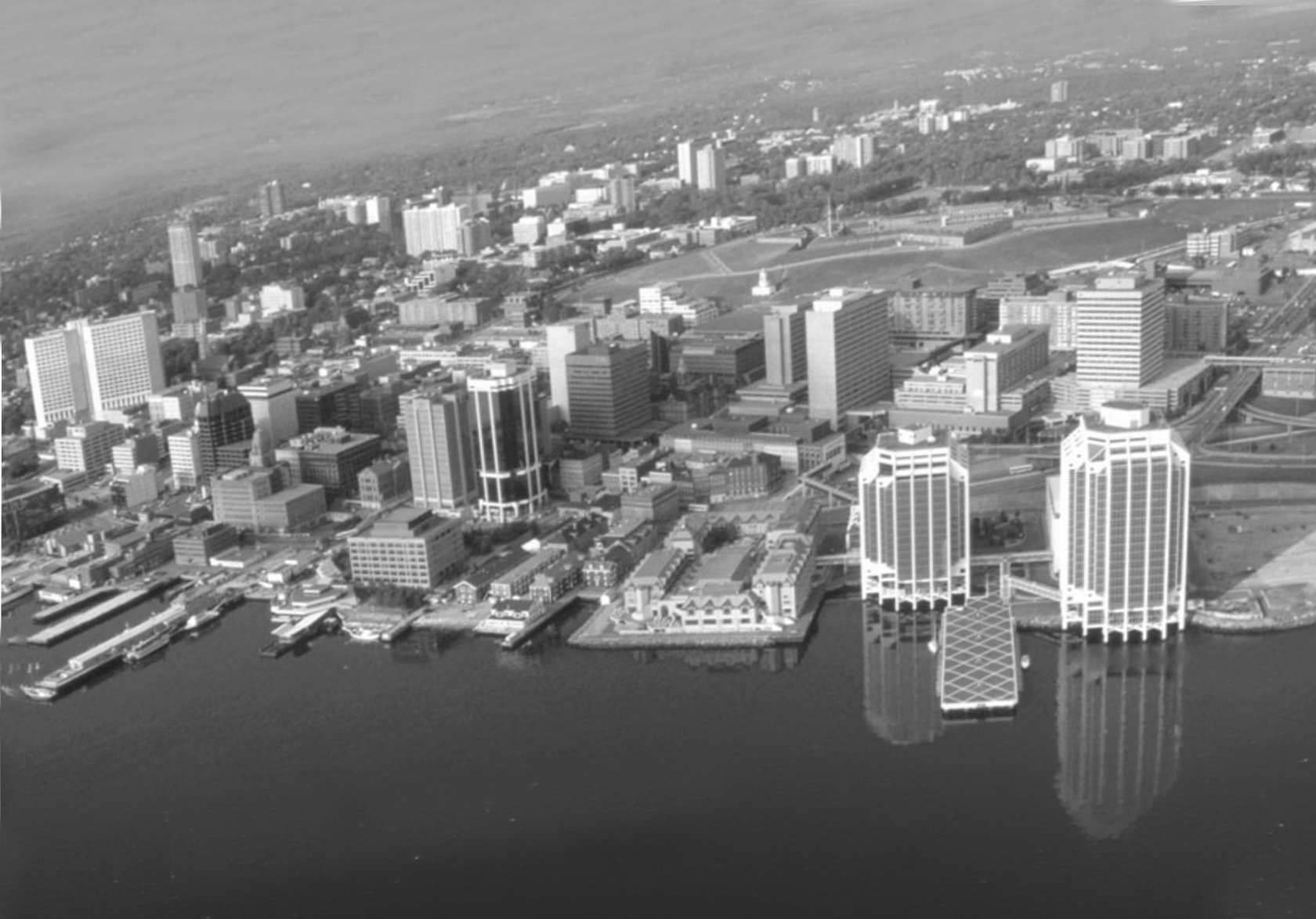 Halifax skyline, THEN