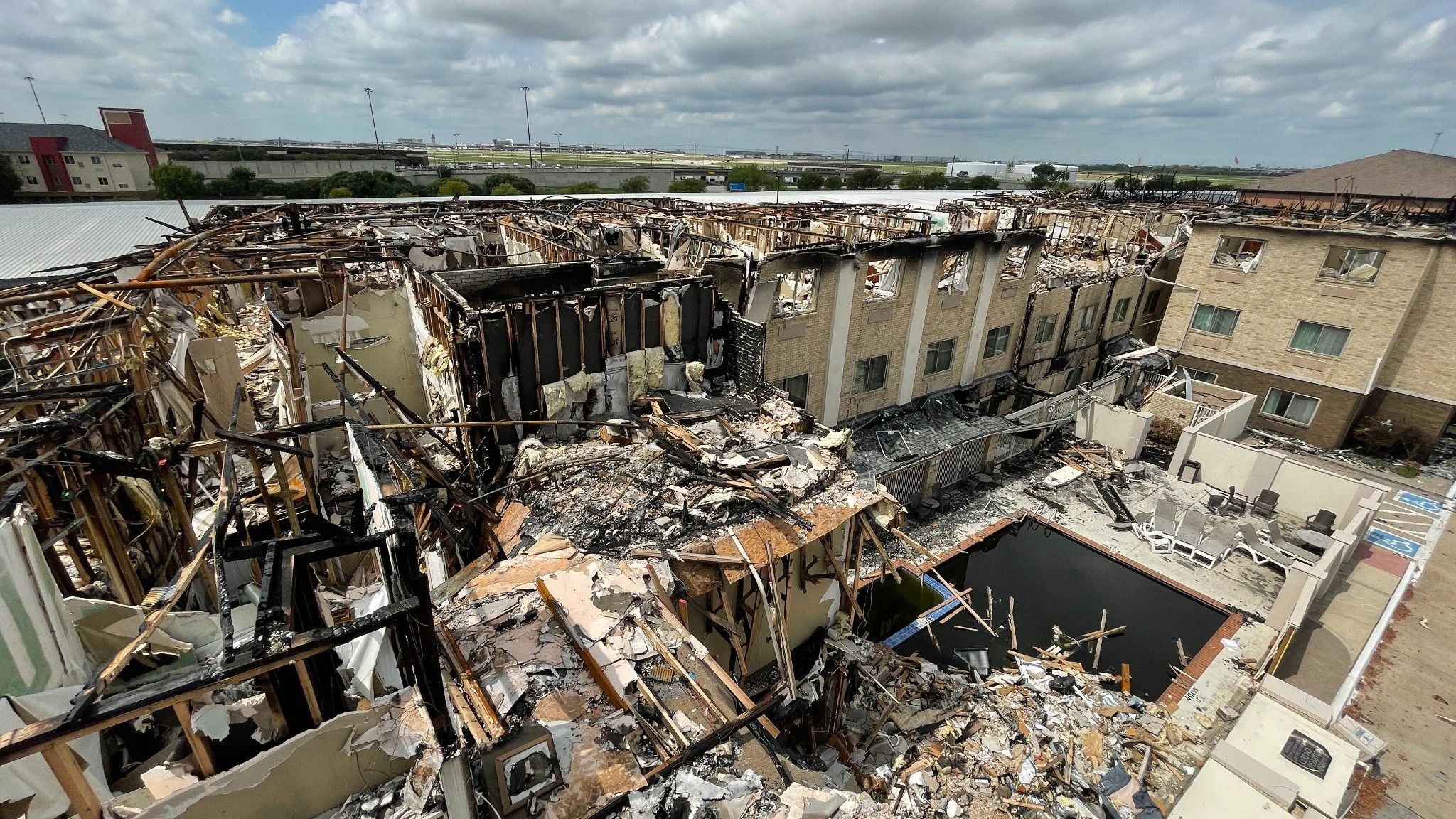 Large multifamily fire loss requiring coordinated forensic response