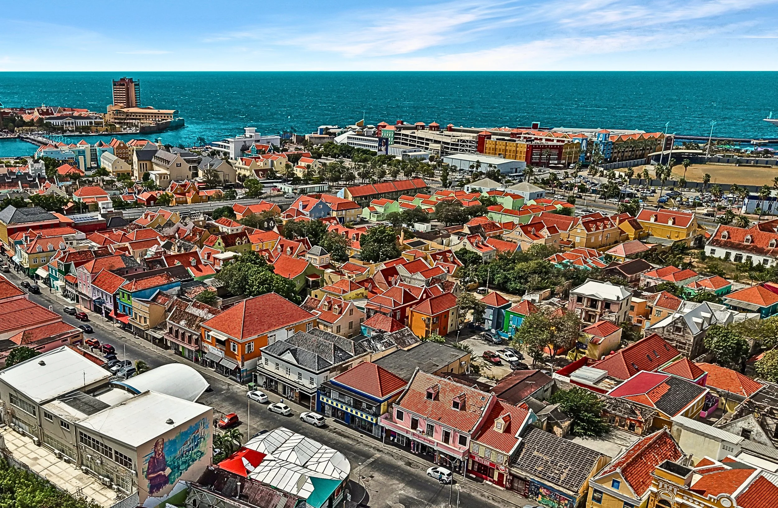 Curaçao architecture representing the local property market
