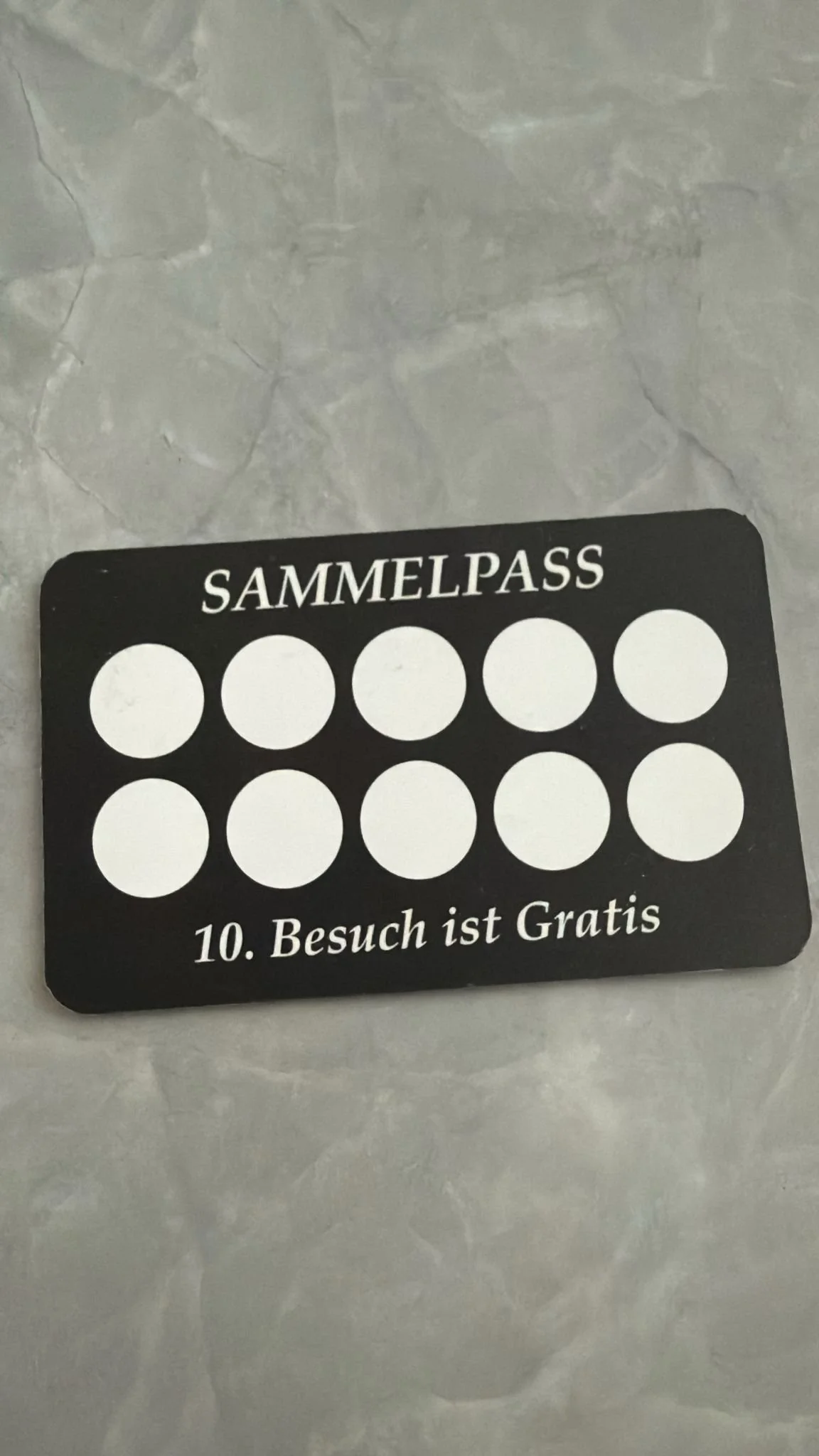 Sammelpass Prima Haarsalon