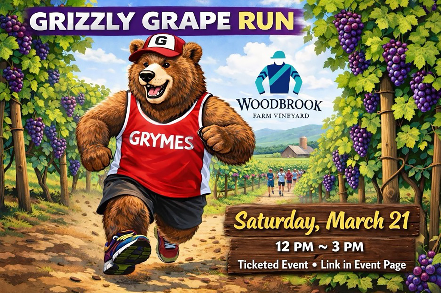 Grizzly Grape Run  Woodbrook Farm Vineyard