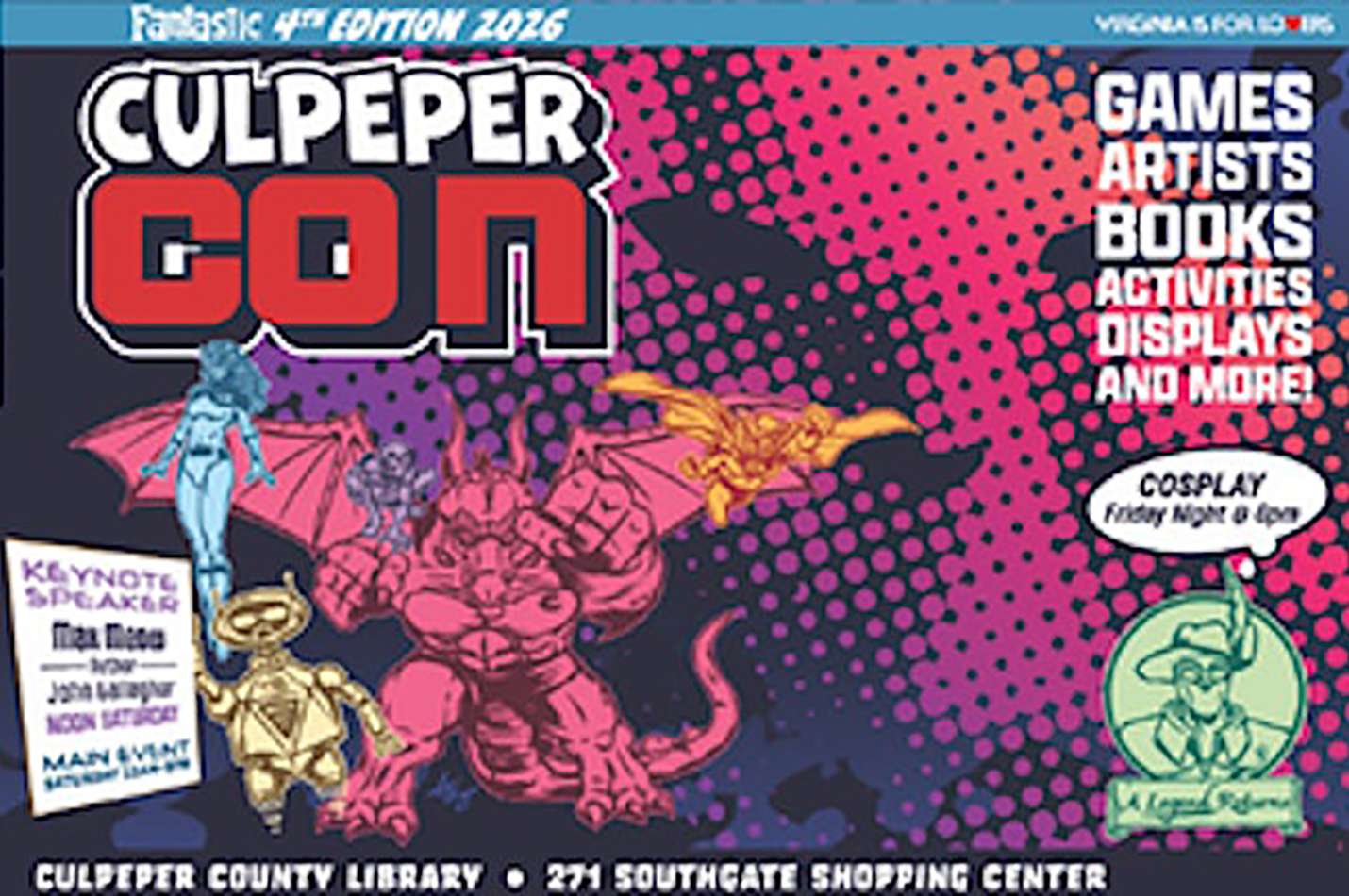 CulpeperCon 2026 Culpeper County Library