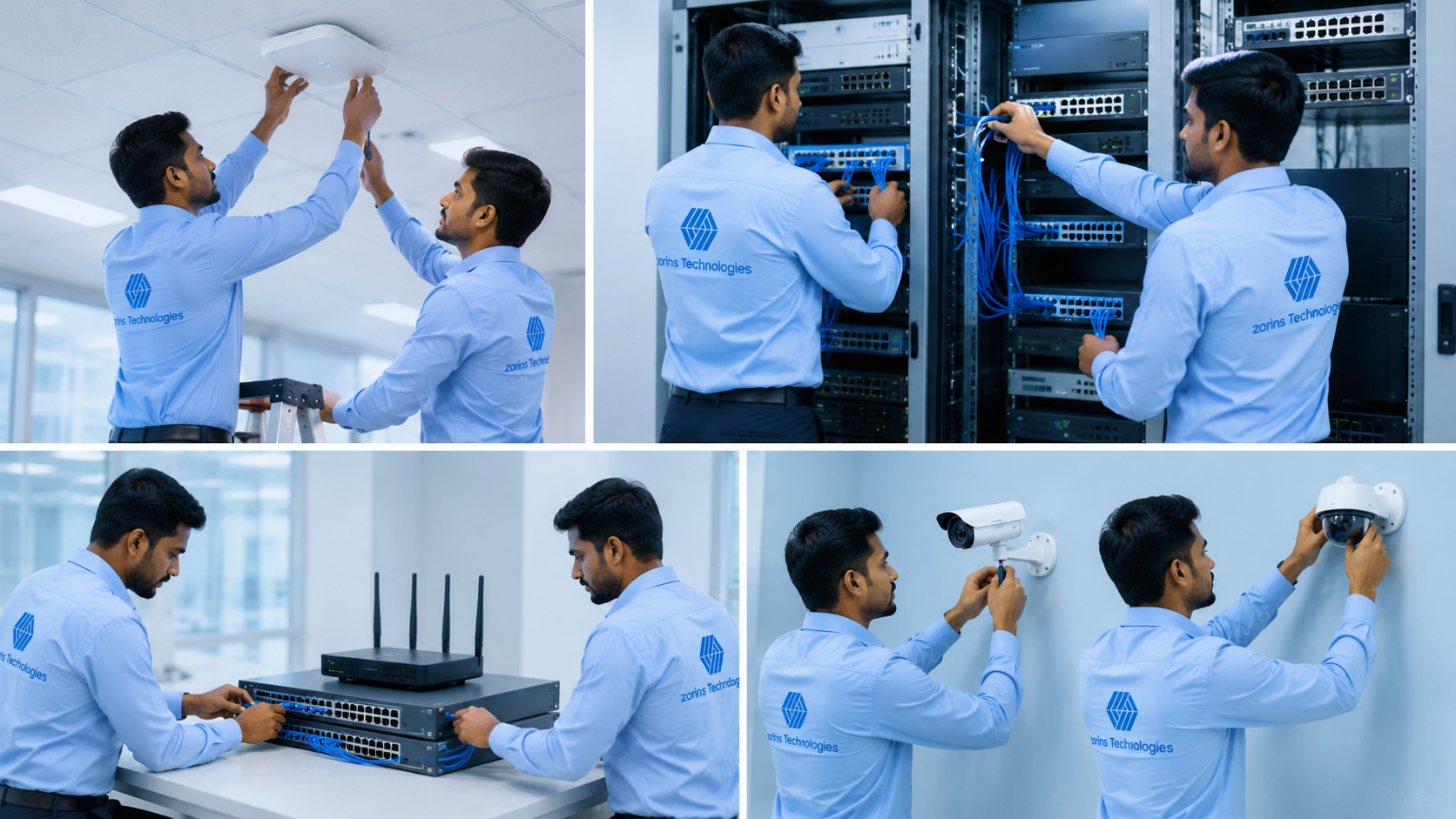 Zorins Technologies IT installation and maintenance engineers in Saudi Arabia