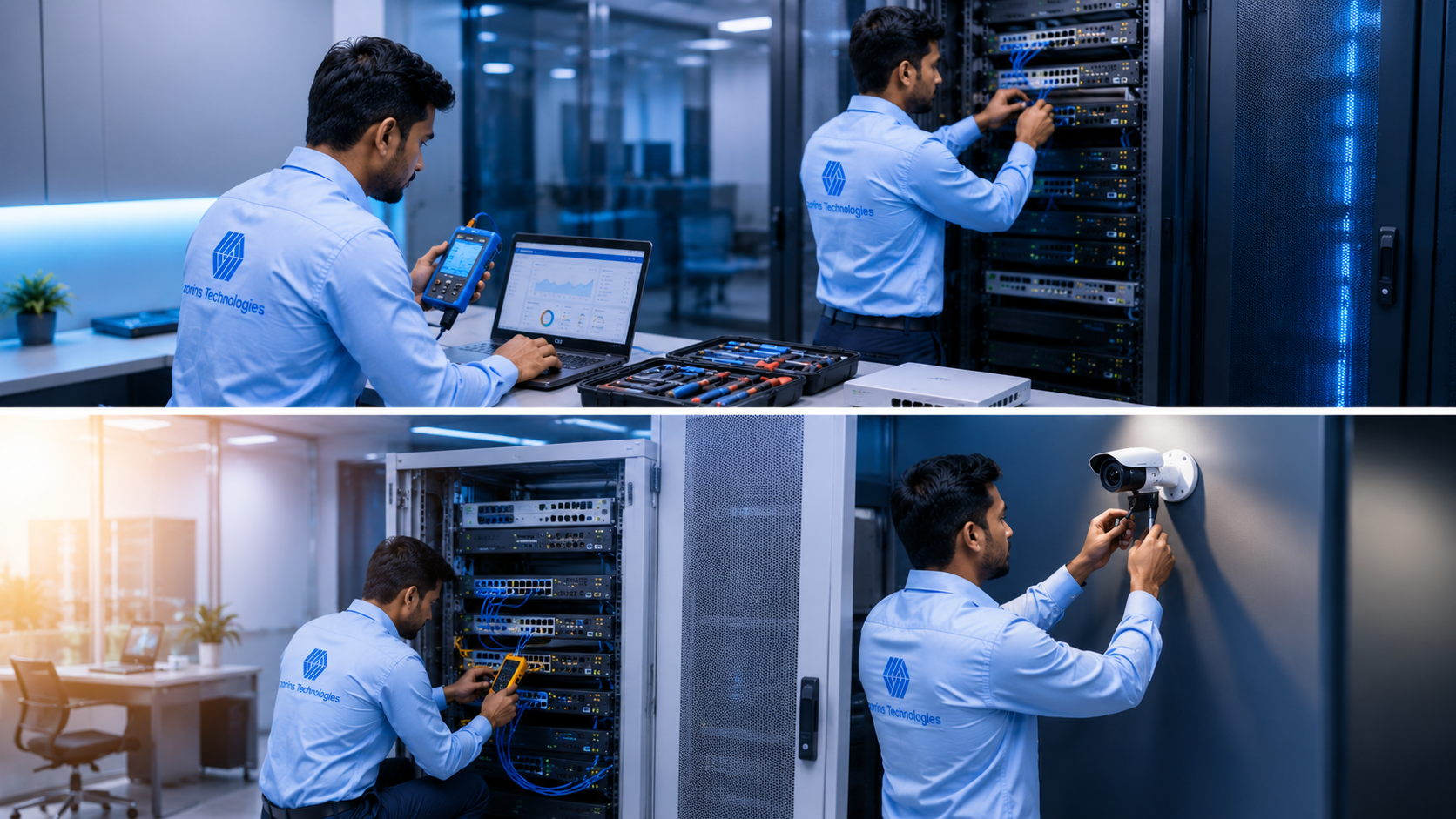 Professional on-site IT services by Zorins Technologies
